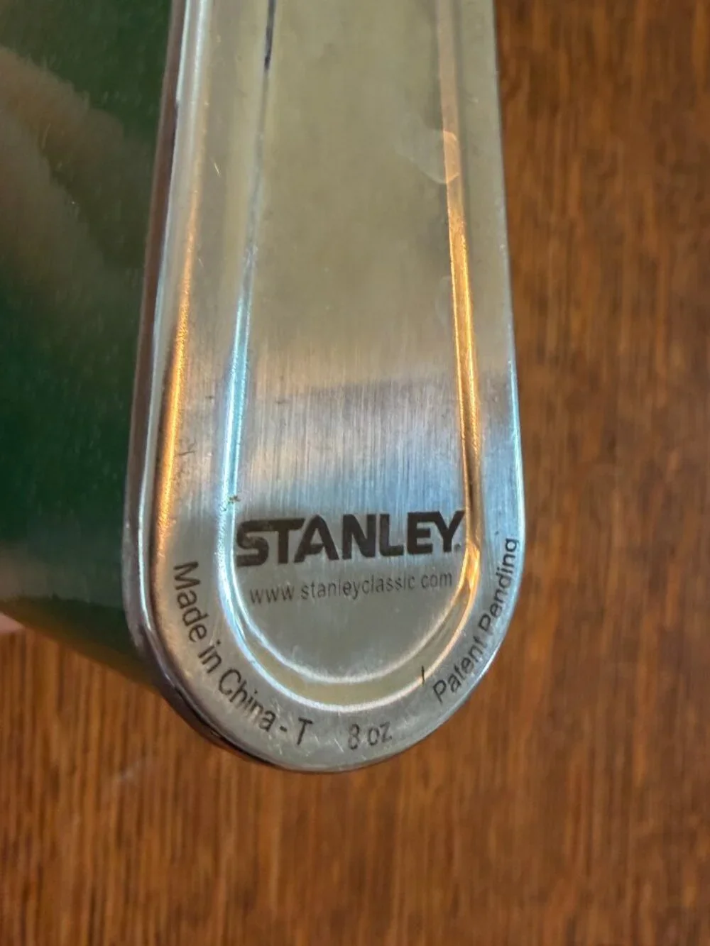 Stanley Stainless Steel Flask - 8 oz., Green